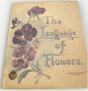 Vintage The Language of Flowers Margaret Pickston 1968  RARE 1st